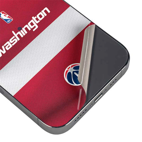 NBA Washington Wizards Jersey iPhone 14 Pro Skin